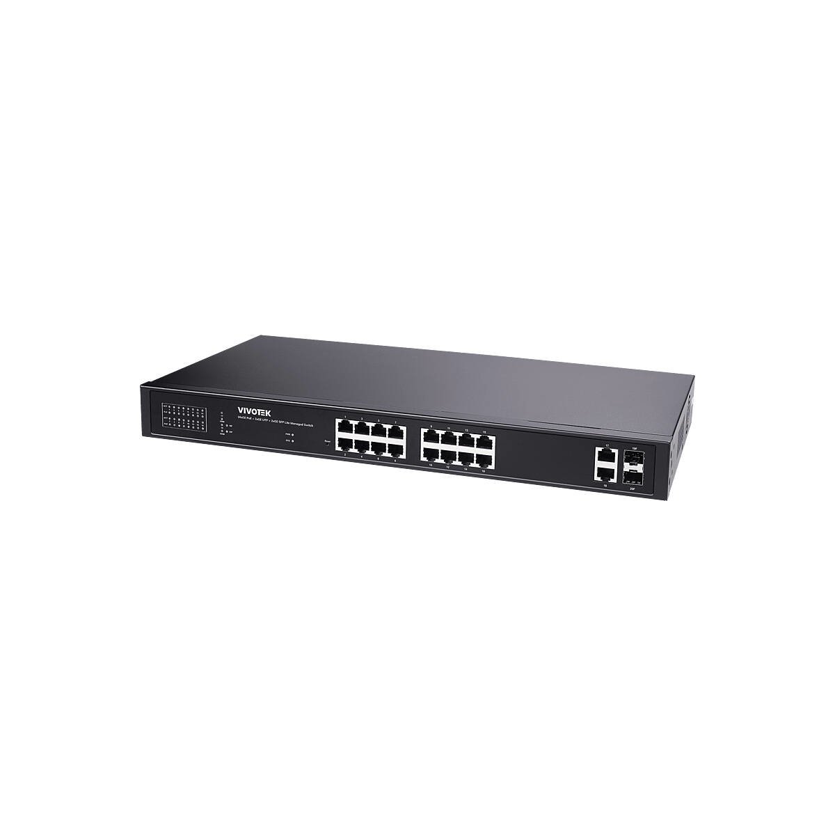 VIVOTEK AW-GEL-205A-260 Switch man. 20-Port PoE