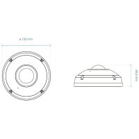 VIVOTEK FE9382-EHV-v2(IO CABLE) IP-Kamera 6MPx T/N