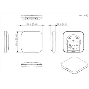 DHI-ARC3800H-FW2 (868) ITS