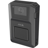 AXIS W120 BODYWORN KAMERA 1080p Mikrofon, schwarz