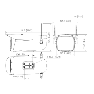 Dahua - IPC-HFW5842DK1P-Z-5G-FM16-2712 - IP - Bullet - 5G