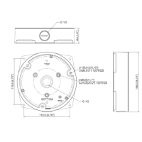 Dahua - PFA132-E - Zubehör - Anschlussdose