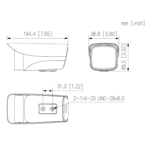 Dahua - IPC-HFW3441MP-AS-SFC-I2-0800B - IP - Box - Anti-Öl