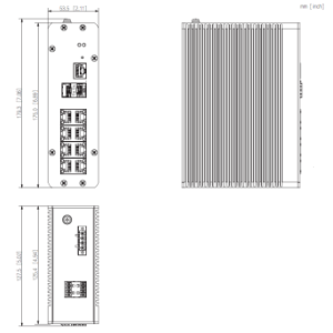 Dahua - IS4210-8GT-120 - Switch - 8 PoE-GB - 2 SFP