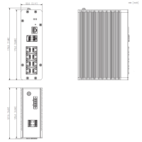 Dahua - IS4210-8GT-120 - Switch - 8 PoE-GB - 2 SFP