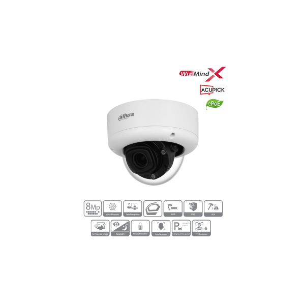 Dahua - IPC-HDBW7842E1P-Z-X - IP - Dome