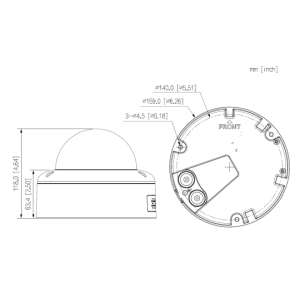 Dahua - IPC-HDBW7842E1P-Z-X - IP - Dome