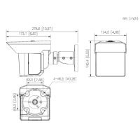 Dahua - IPC-MFW5241T2P-E3-ASE-0360/1200/2500B - IP - Bullet - Reichweite