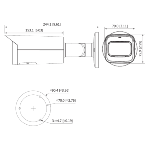 Dahua - IPC-HFW3241TP-ZS-S2 - IP - Bullet