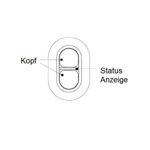 Dahua - ARD822-W2(868)-L - Alarm - Panik 2 Knöpfe