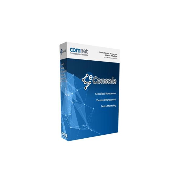 ComNet ECONSOLE100 ECONSOLE, 100 SW LICENSE USB K EY, CD-ROM
