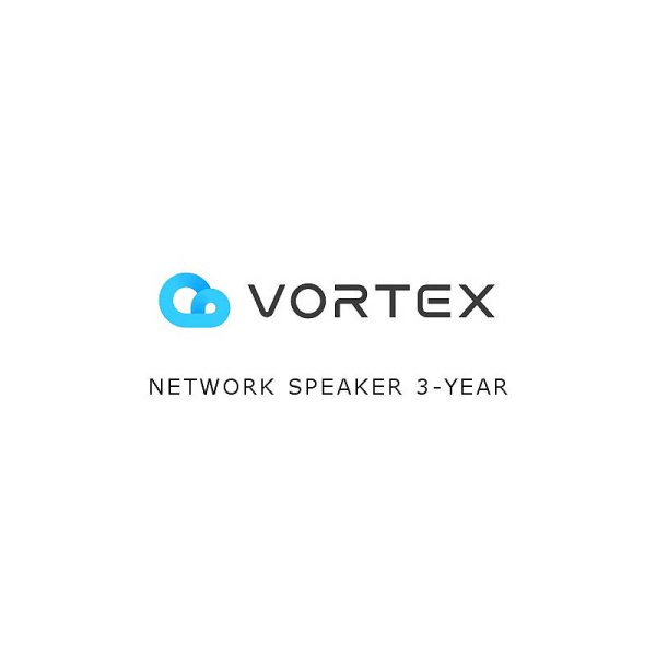 VIVOTEK VORTEX NETWORK SPEAKER 3-YEAR, Lizenz