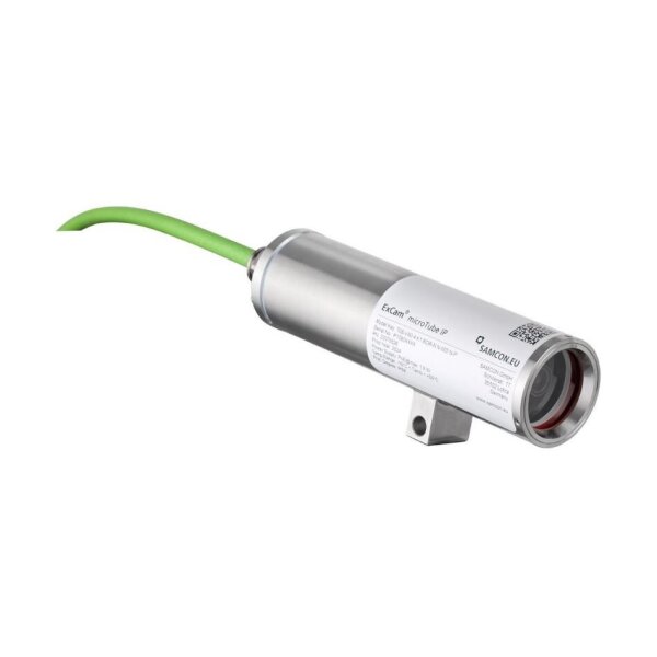 SAMCON ExCam microTube IP T08-VA0.4.K1.BOR-N.H-005.N-P Netzwerkkamera im Edelstahlgehäuse gemäß RL 2014/3 4/EU (ATEX) und IECEx, Minimale Lichtstärke: Farbe : 0,05 Lux, Horizontaler Sichtwinkel: 87°, Videoko