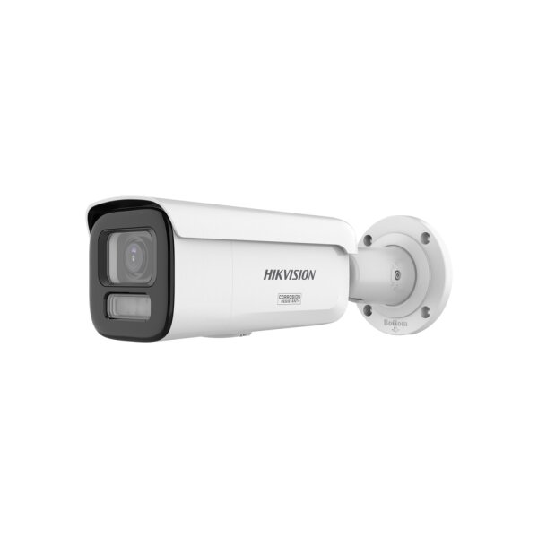 Hikvision DS-2CD2647G3-LIZSY(2.8-12mm)(O-STD) Netzwerk Bullet Kamera, 4MP, 2,8-12mm, Weißlicht, Infrarot, Audio, Anti-Korrosion, PoE