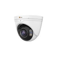 eneo IND-48F0002MTPA Netzwerk Dome Kamera Fix, Turret, Panorama 180°, 3840x2160, Tag/Nacht, WDR, AI, 2,0mm, IR, Weißlicht, 12VDC, PoE, IP67