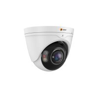 eneo IND-48F0002MTPA Netzwerk Dome Kamera Fix, Turret, Panorama 180°, 3840x2160, Tag/Nacht, WDR, AI, 2,0mm, IR, Weißlicht, 12VDC, PoE, IP67