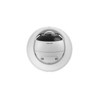 eneo IND-48F0002MTPA Netzwerk Dome Kamera Fix, Turret, Panorama 180°, 3840x2160, Tag/Nacht, WDR, AI, 2,0mm, IR, Weißlicht, 12VDC, PoE, IP67