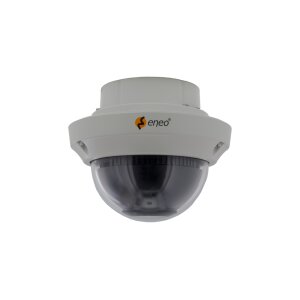 eneo MPD-72M2713M0B HD Analog Dome, Motorized, WDR, Tag/Nacht, 1920x1080, 12VDC, 2,7-13,5mm, Infrarot, IP67, IK10
