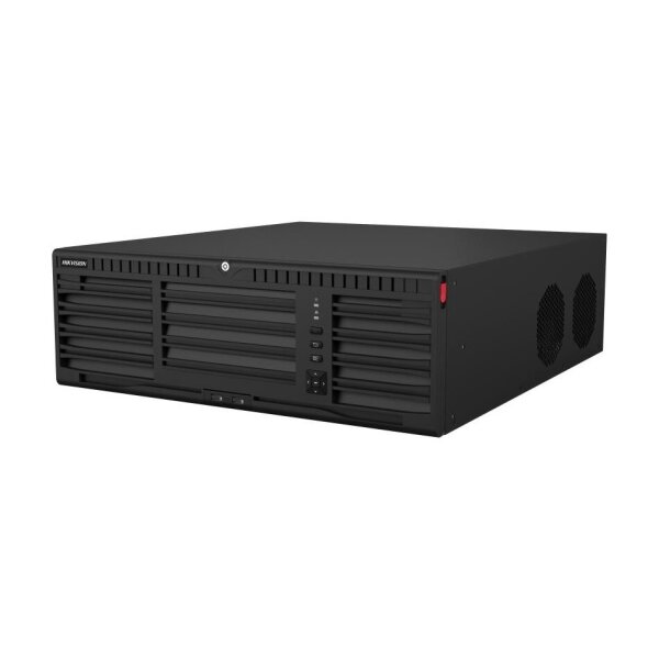 Hikvision DS-9664NI-M16(STD) Netzwerk Video Rekorder, 64 IP Kanäle, 400Mbps, H.265, bis 8MP, ohne HDD