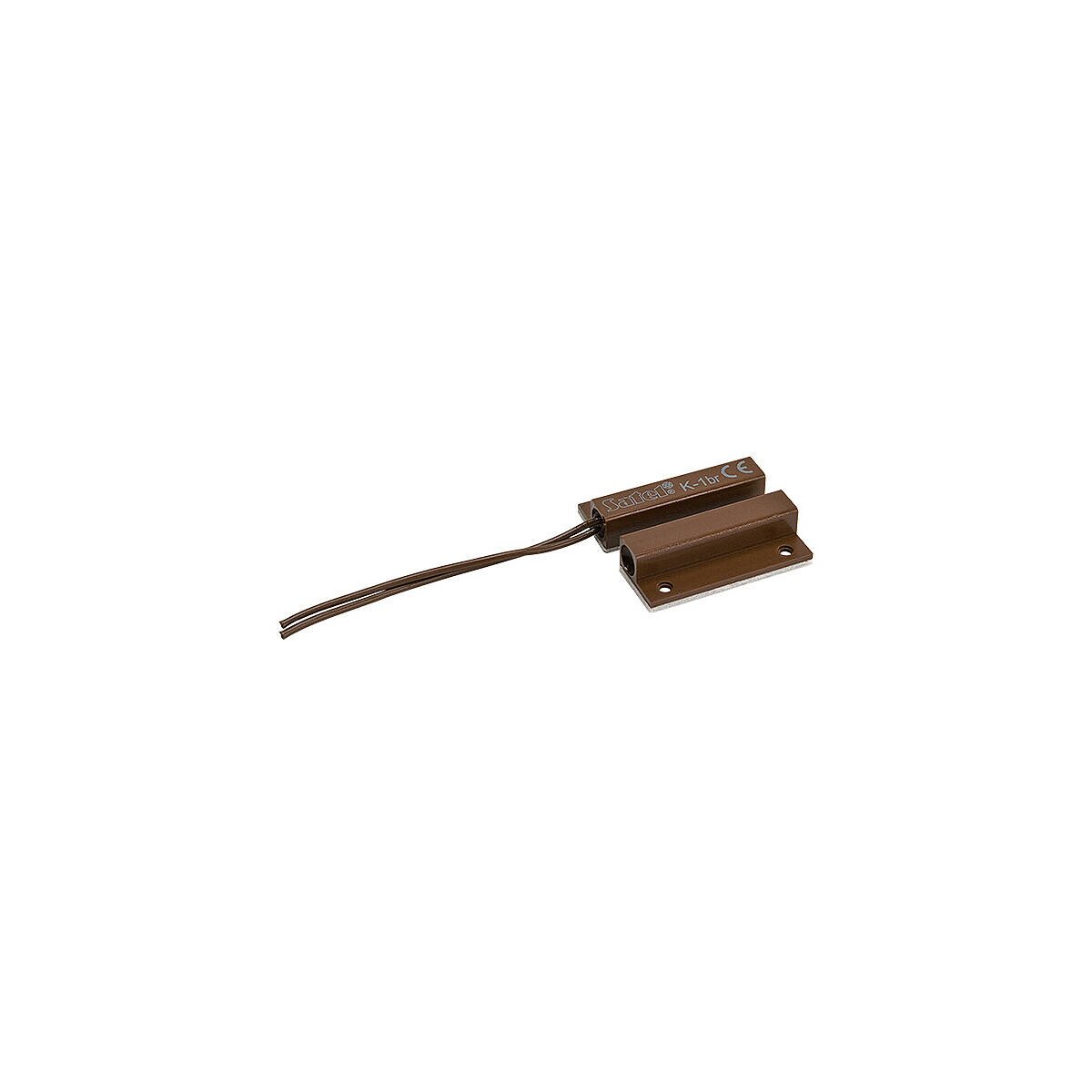 Satel K-1 BR Aufbau Magnetkontakt braun 30cm Kabel