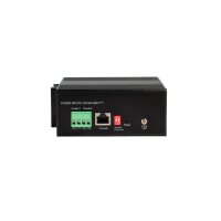 eneo NSMI-4008M0A Gigabit Switch Industrie, Managed, 8x PoE, 2xSFP, max 30W pro Port, -40°C~75°C, 44~57 VDC, ohne Netzteil