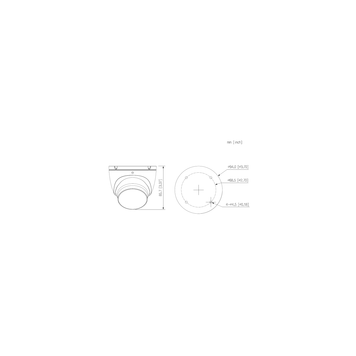 Dahua - HAC-HDW1200TLMP-0280B-S6 - HDCVI box