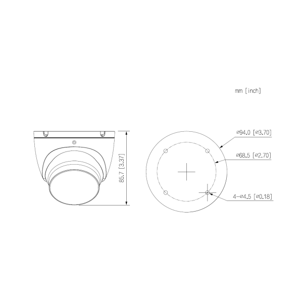 Dahua - HAC-HDW1200TLMP-0280B-S6 - HDCVI - Eyeball