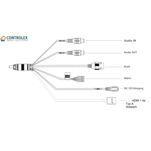 Dahua - IPC-HDBW5441EP-ZE-HDMI-27135 - IP - Dome