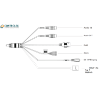 Dahua - IPC-HDBW5441EP-ZE-HDMI-27135 - IP - Dome