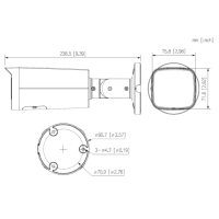 Dahua - IPC-HFW2841TP-ZS-Black - IP - Bullet