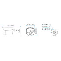 Dahua - TPC-BF1241-TB10F12-DW-S8 - Thermal - Bullet