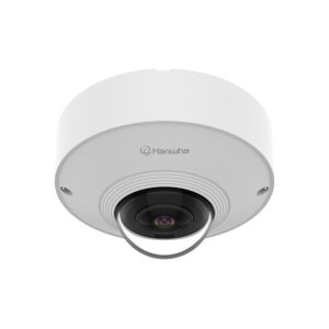 Hanwha Vision QNF-C9010V "1/1,6"" Netzwerk Dome, Fix, Fisheye, Außen, Tag/Nacht, 3008x3008, Objektiv 1,76mm, WDR, PoE, IP66, IK10, NEMA 4X"