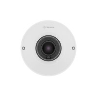 Hanwha Vision QNF-C9010V "1/1,6"" Netzwerk Dome, Fix, Fisheye, Außen, Tag/Nacht, 3008x3008, Objektiv 1,76mm, WDR, PoE, IP66, IK10, NEMA 4X"