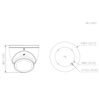 Dahua - HAC-HDW1239TP-IL-A-0280B-S3 - HDCVI - Eyeball