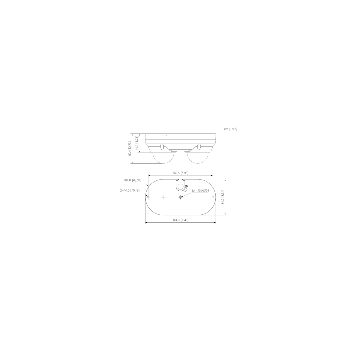 Dahua - IPC-HDBW2449FP-AS-E2-IL-0280B -  box
