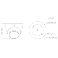 Dahua - IPC-HDW2441TP-S-0280B - IP - Eyeball