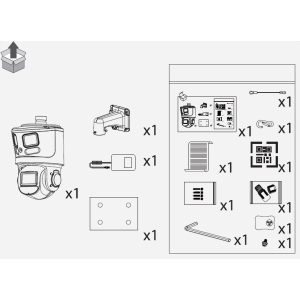 Dahua - SDT3E410-8P-MB-A-PV1 - IP - PTZ - Panorama