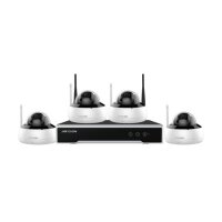 Hikvision NK42W1H-1T(WD)(B)(O-STD)/EU Netzwerk Kamera Kit, 4 Dome Kameras, 1 Rekorder