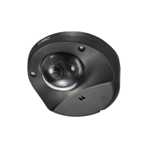 i-PRO WV-S32402-F2L1V Netzwerk Compact Dome S-Serie, 4MP@30fps, 2,4mm AI, IR, IK10, in, schwarz