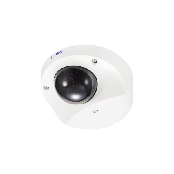 i-PRO WV-S35302-F2LGV Netzwerk Compact Dome S-Serie, 2MP@60fps, 2,4mm Korridorfunktion, IR, IK10, smocked, in