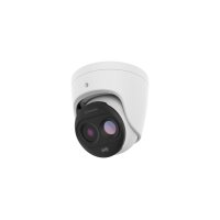 Hanwha Vision TNM-C2722TDR Bi-Spektrum KI-Wärmebildkamera, QQVGA 1,9mm 8fps, 3MP 4,46mm 30fps, H.265, PoE