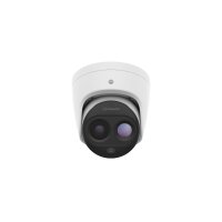 Hanwha Vision TNM-C2722TDR Bi-Spektrum KI-Wärmebildkamera, QQVGA 1,9mm 8fps, 3MP 4,46mm 30fps, H.265, PoE