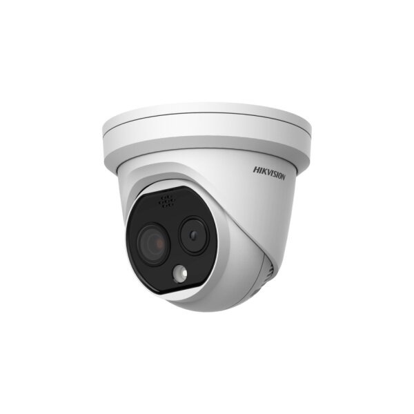 Hikvision HM-TD1228T-3/G1/T3A(O-STD) Netzwerk Wärmebild Turret Kamera, Bi-Spectral, 256x192 Thermal, 25hz, 3mm Brennweite, 60°FOV, 5MP, 2,2mm Brennweite, IR, Weißlicht, IP67