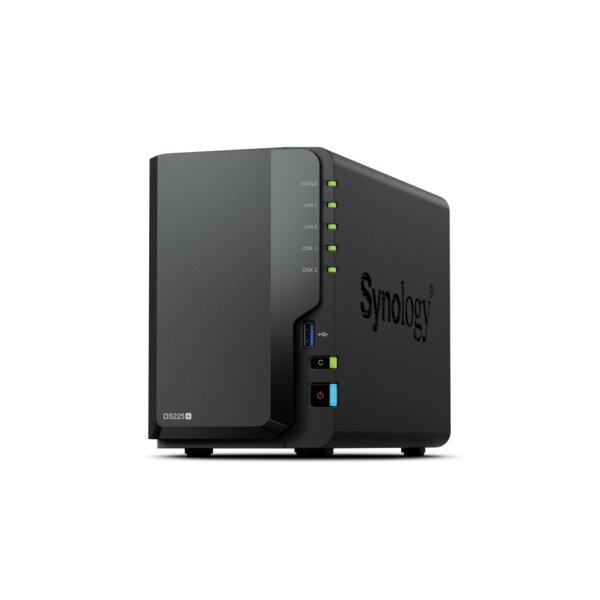 Synology DS225+ Network Attached Storage, 2-Bay, Hotswap, ohne HDD, 2GB RAM