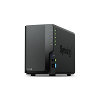 Synology DS225+ Network Attached Storage, 2-Bay, Hotswap, ohne HDD, 2GB RAM
