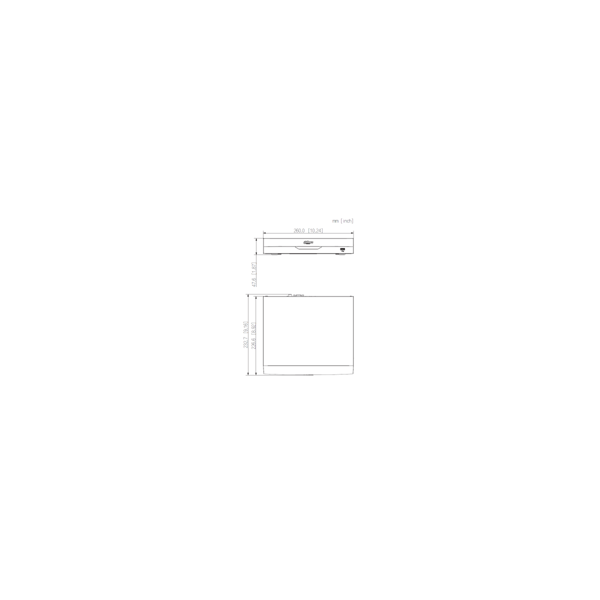 Dahua - NVR4104HS-P-EI - NVR - 4 Kanal - box