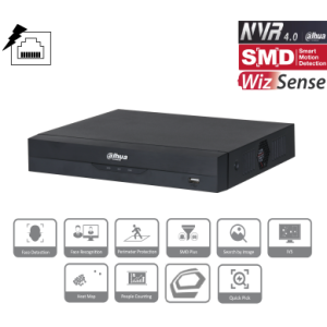 Dahua - NVR4104HS-P-EI - NVR - 4 Kanal - 4 PoE