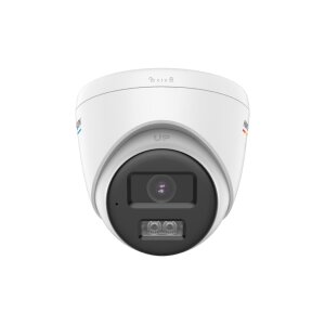 Hikvision DS-2CE72UF3T-LSYE(2.8mm)(O-STD) Analog HD Turret Kamera, 8MP, 2,8mm, ColorVu, Weißlicht, IP67, weiß
