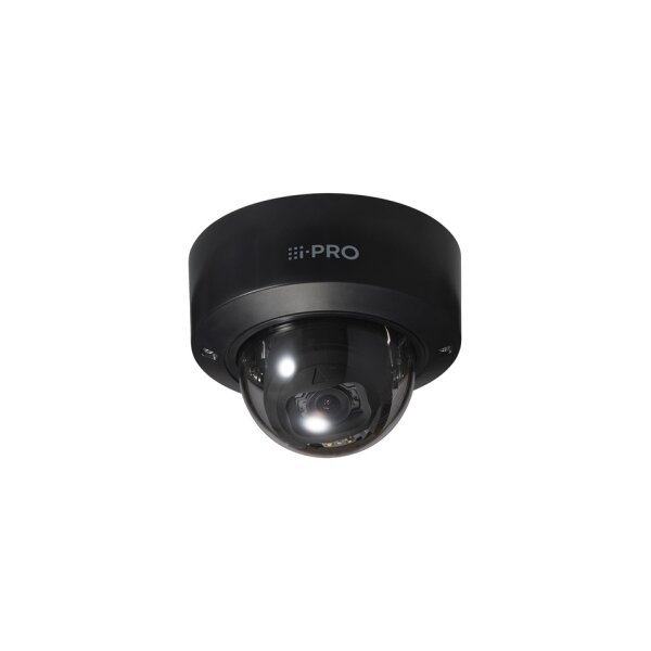 i-PRO WV-S22700-V2L1V Netzwerk Dome S-Serie, 8MP@30fps, 4,3-8,6mm AI, IK10, IR, in, black