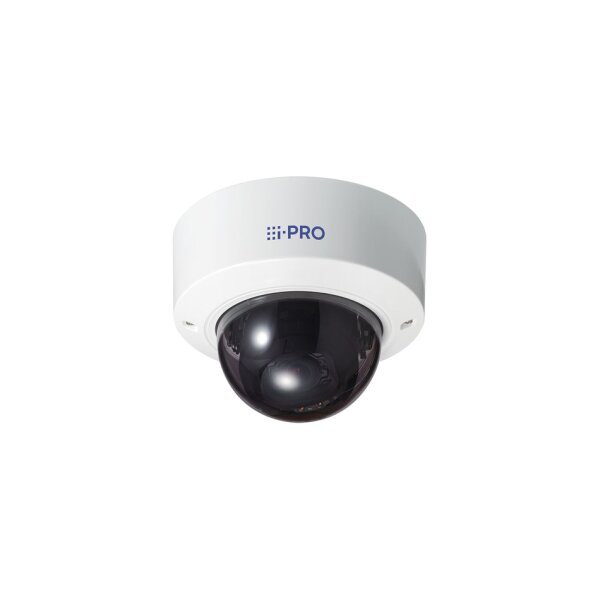 i-PRO WV-S22700-V2LGV Netzwerk Dome S-Serie, 8MP@30fps, 4,3-8,6mm AI, IK10, IR, smoked, in